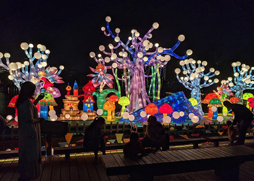 海口人民公園花燈展